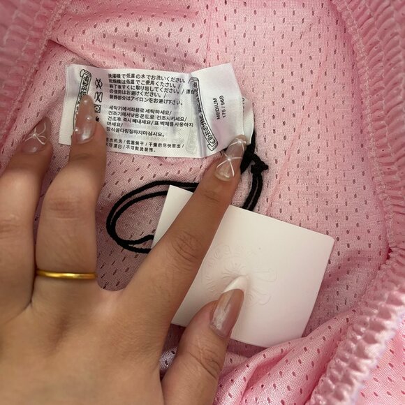 Chrome Hearts Pink Mesh Shorts - Picture 4 of 6